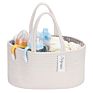 Cotton Rope Baby Diaper Caddy Organizer Large Rope Nursery Storage Bin