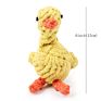 Cotton Rope Chew Bite Resistant Teeth Cleaning Pet Dog Toy Duck