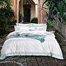 Cotton Satin Hotel Four-Piece Suit Hotel Linen Hotel Bedding White Bed Linen and Duvet Cover Customization