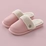 Couple Warm Cotton Slippers Household Waterproof Non-Slip Removable Slippers