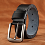 Cowhide Brown Genuine Men's Leather Belt