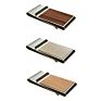 Creative Design Double Sides Stainless Steel Card Holder Wood Money Clip