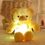 Creative Light up Led Stuffed Animals Plush Toy with Light Colorful Glowing Teddy Bear Christmas Valentines Day Gift