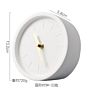 Creative Minimalist Table 3D Art Color Cement Alarm Clock Simple Sublimation Concrete Mini Desk Clock Retro Unique Gift Horloge