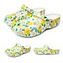 Crocse Slip on Casual Garden Clogs Waterproof Shoes Nursing Clogs