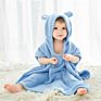 Curbblan Top Swimming Printing Beach Towel Poncho Kids Hooded Bath Surf Poncho Towel