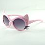 Customize Cat Face Kids Sunglasses with Rhinestones Baby Cute Sun Glasses Cat Eyeglasses