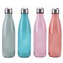 Customized Drinking Equipped Insulated Double Wall Stainless Steel Metal Cola Shape Sport Water Bottles With