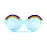 Cute Candy Color Girls Boys Transparent Sunglasses Rainbow Fashionable Beach Eyewear