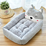 Cute Cartoon Pet Mattress Large Dog Bed Warm Soft Pet Mat Supplies Modern Pet Bed