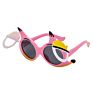 Cute Cute Animal Polarizing Mirror Boys Girls Clamshell Sunshade Cartoon Fox Sun Glasses for Kids Children's