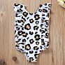 Leopard Baby One-Piece Swimsuit Bathing Kids Girls Tankini Swimwear