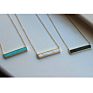 Delicate Turquoise Black White Bar Necklace Dainty Gold Howlite Marble Wedding Pendant Necklace