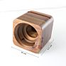 Design Portable Eco Friendly Maple Cherry Cellphone Wooden Phone Speaker