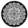 Designer Personalised with Logo Print Luxury Large Microfiber Sublimation round Beach Towel