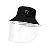 Detachable anti Spitting Saliva Splash Full Face Protective Bucket Hat with Face Shield