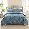 Direct Price Soft Microfibre Luxury Quilts Bedding Bedspreads Set