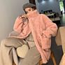 Direct Supply Fur Coat Women Mid-Length Woolen Coat Windbreaker Jacket Shearing Coat