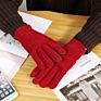 Direct Warm Gloves for Men and Women Thick Wool Knitted Touch Screen Gloves