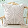 Direct Woven Nordic Tufted Cushion Cover 18*18'' Macrame Boho Pillow Cover Home Decor Bohemia Cushion Cover