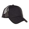 Distressed Washed Cotton Criss-Cross Ponytail Baseball Cap Hat for Women