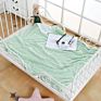 Double Layer Gauze Jacquard Newborn Towel Toddler Muslin Infant Cotton Swaddle Wrap Baby Blanket