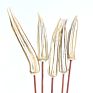 Dried Artificial Flower Okra Use Natural Bouquet Warm Preserved Long Lasting for Diy Wedding Colorful Decorative Flower