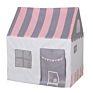 Dropshipping Polypongee Fabric Princess Castle Play Tent Little Girl Pink Love Play House Kids Toy