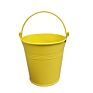 Easter Gift Bucket Small Colored Metal Bucket with Handle Colorful Galvanized Bucket Metal Pail