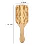 Eco-Friendly Natural Color Comb Hair Brush Bamboo Hairbrush