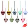 Eco Friendly Portable Soother Holder Dummy Clip Cover Pacifier Box Sterilization Infant Nipple Holder Baby Silicone Pacifier Box