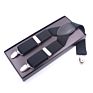 Elastic Pants Braces Adjustable 3.5Cm Wide Y Back Style Strong Metal Clips Suspenders for Men