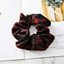 Elastic Satin Animal Printing Women Hair Band Ropes Chic Leopard Pattern Hair Scrunchies Accessories