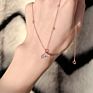 Elegant Luxury Minimalist Dainty Jewelry 925 Sterling Silver Shell Mermaid Pendant Extension Chain Necklace for Women