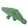 Elephant Lion Crocodile Bone Chew Cotton Rope Dog Toys