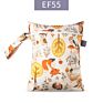 Elinfant Eco-Friendly Portable Waterproof Snack Bag Reusable Baby Diaper Bag 18 X 25Cm