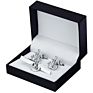 Gold plated cufflink