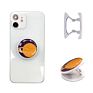 Epoxy round Finger Colorful Gold Foil Cell Phone Holder Socket Collapsible Mobile Phone Kickstand Grip for Smartphone Tablets