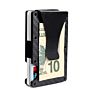 Epsilon Ultra Minimalist Wallet Carbon Fiber Rfid Blocking Card Holder Elastic Webbing Wallet Money Clip Kartenetui Rfid