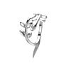 Etsy Matte Leaf Branch Laurel Ring Nature Jewelry Twig Branch Women Finger Ring