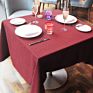 Exquisite Structure Manufacturing Stain Resistant Wedding Luxury Kitchen Table Cloth