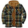 Fanli Quilted Mens Thick Jacket Shirt with Hood Men Jacket