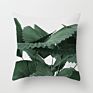 Fashionable Tropical Plant Polyester Hugging Pillow Case Office Fabric Sofa Cushion Cover Home Peach Skin Pillow Case