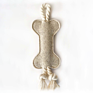 Felt Bone-Shape Dog Chewing Training Toys Customizable Puppy Molar Chew Teeth Cleaning Toys Felted Dog Bones