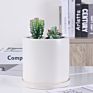 Fine-Price White Modern Nordic Planter round Shape Ceramic Planter for Indoor and Outdoor