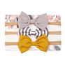 Floral Hair Accessories Girls Large Bow Headbands for Baby