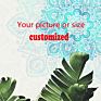 Flowers Printed Shower Curtains Bathroom Shower Curtain Waterproof Bath Screens Home Decorations Multi-Size Shower Curtains