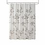 Flowers Printing Waterproof Metal Grommet Polymer Polyester Floral Shower Curtain