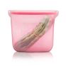 Food Grade Reusable Fresh Sealed Silicone Food Storage Bag