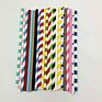 Food Grade Wulian Drinking Straw Degradable Wrap Paper Straw